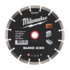 Milwaukee für harte Materialien Diamanttrennscheibe Silent SUDD 230 mm