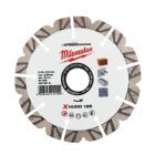 Milwaukee Elektrowerkzeuge Speedcross Diamanttrennscheibe XHUDD 125 mm für harte Materialien