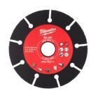 Milwaukee Elektrowerkzeuge HM Trennscheibe 125 mm für Holz Kunststoff Gipskarton