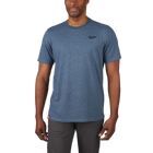 Milwaukee Hybrid T-Shirt HTSSBLU-XL in blau Größe XL