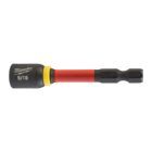 Milwaukee Elektrowerkzeuge SHOCKWAVE Steckschlüssel 1/4 Zoll Sechskant 5/16 Zoll x 65 mm magnetisch