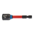 Milwaukee Elektrowerkzeuge SHOCKWAVE Steckschlüssel 1/4 Zoll Sechskant 3/8 Zoll x 65 mm magnetisch