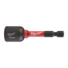Milwaukee Elektrowerkzeuge SHOCKWAVE Steckschlüssel 1/4 Zoll 12 x 65 mm M7 magnetisch