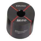 Milwaukee M20 Matrize 20,4 mm PG 13,5 für Lochstanze