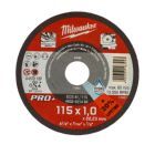 Milwaukee Metalltrennscheibe PRO INOX 115 mm SCS41 1 mm