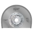 Milwaukee Multitool Starlock Sägeblatt Diamant bestückt Entfernen von Fugen 90 x 25 x 2,2