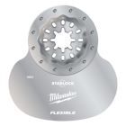 Milwaukee 70 mm Multitool Starlock Schneidmesser Pilzform zum Schneiden von Silikon und we