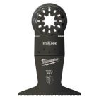 Milwaukee Elektrowerkzeuge Multitool Starlock Tauchsägeblatt für Schnitte in Holz 65 x 42 mm