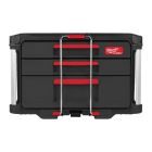 Milwaukee PACKOUT Koffer mit 3 Schubladen 560 x 410 x 360 mm