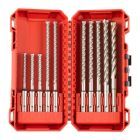 Milwaukee Elektrowerkzeuge Kassetten Set Hammerbohrer 10 teilig MX4 SDS Plus
