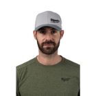 Milwaukee Elektrowerkzeuge Performance Baseball Kappe grau mit UV-Schutz BCPGR-S/M