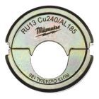 Milwaukee Presseinsatz RU13 Cu240/AL185 für hydraulisches Akku Presswerkzeug