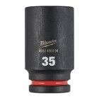 Milwaukee SHOCKWAVE Schlagnuss 3/4 Zoll lang Schlüsselweite 35mm
