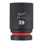 Milwaukee SHOCKWAVE Schlagnuss 1 Zoll lang Schlüsselweite 39mm