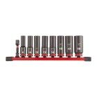 Milwaukee SHOCKWAVE Schlagnuss 3/8 Zoll lang Set 9 teilig
