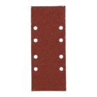 Milwaukee Elektrowerkzeuge Schleifblätter für Schwingschleifer 93 x 185 mm K 180 8 Loch