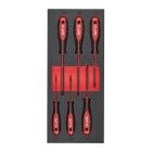Milwaukee Tri-Lobe Schraubendreher 6 teilig Einlage
