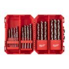 Milwaukee Elektrowerkzeuge Metallbohrer HSS G DIN 33 THUNDERWEB 1 bis 13 mm 25 teilig