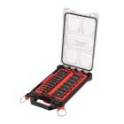 Milwaukee Elektrowerkzeuge PACKOUT Organiser Slim Compact SHOCKWAVE Schlagnuss 3/8 Zoll Set 19 teiliges
