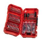Milwaukee Elektrowerkzeuge SHOCKWAVE Set Bohren und Schrauben 75 Teile Set in Kassette