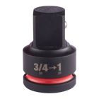 Milwaukee SHOCKWAVE Adapter 3/4 auf 1 Zoll