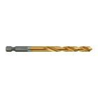 Milwaukee Metallbohrer SHOCKWAVE HSS-G RED HEX Titan 1/4 Zoll 6,8 x 108 mm