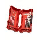 Milwaukee Shockwave Multimaterial Bohrer 1/4 Zo Hex Kassette 8 teilig