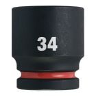 Milwaukee SHOCKWAVE Schlagnuss 3/4 Zoll kurz Schlüsselweite 34mm
