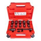 Milwaukee SHOCKWAVE Schlagnuss 1/2 Zoll kurz Set 13 teilig