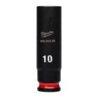 Milwaukee SHOCKWAVE Schlagnuss 1/4 Zoll lang Schlüsselweite 10mm