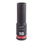 Milwaukee SHOCKWAVE Schlagnuss 3/8 Zoll lang Schlüsselweite 10mm