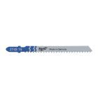 Milwaukee Stichsägeblatt Metall für Schnitte in Aluminium 75x3mm T127D