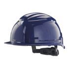 Milwaukee Elektrowerkzeuge Industrieschutzhelm Bolt 100 unbelüfted blau