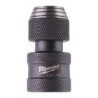 Milwaukee Bitadapter Shockwave 50 mm 1/2 Zoll Vierkant auf 1/4 Zoll Sechskant