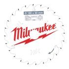 Milwaukee Kreissägeblatt für Holz Wechselzahn 190/30 mm 24 Zähne