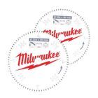 Milwaukee Elektrowerkzeuge Kreissägeblätter 254 x 30 mm Z 60 Wechselzahn x 254 x 30 mm Z80 Flachtrapezzahn