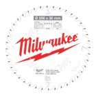 Milwaukee Sägeblatt Holz Wechselzahn 250/30 mm 40 Zähne