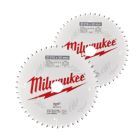 Milwaukee Elektrowerkzeuge Kreissägeblätter Holz für Kapp Gehrungssägen 216 x 30 mm Z 48 x 216 x 30 mm Z 60