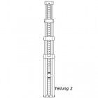 Nedo Teleskoplatte Al 1,19m-4,00m/B=51,5mm E-T. 6A/mm
