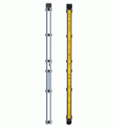 Nedo LED-Latten-Beleuchtung Invarlatte 3m Montage-Set komplett für TRIMBLE-BC