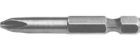 FORUM Bit 1/4 Zoll DIN3126 E6,3 PH1x50mm zähhart für Kreuzschlitz