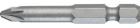 FORUM Bit 1/4 Zoll DIN3126 E6,3 PZ2x50mm zähhart für Kreuzschlitz