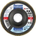 Forum Fächerschleifscher X-LOCK 125 mm Korn 60 gerade