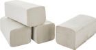 Falthandtücher naturweiß Recyclingpapier 250 x 220 mm Pack mit 160 Stück