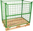 Gitteraufsatzrahmen 1200 x 800 x 1000 mm RAL 6017 Masche 10 x 10 mm