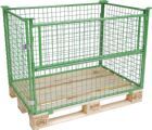 Gitteraufsatzrahmen 1200 x 800 x 800 mm RAL 6017 Masche 5 x 5 mm