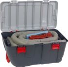 Notfallset Koffer grau Aufnahme 75 Liter PP Bindevlies hohe Aufnahmekapazität