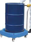 Fasstrolley PE für 205 Liter Fässer mit Stahlhandgriff
