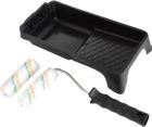 Nespoli Farbroller-Plüsch Set 4-teilig für Dispersionsfarben 2 x Farbwalze 10 cm