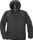Steppjacke Achau schwarz mit Reflektoren Gr. S